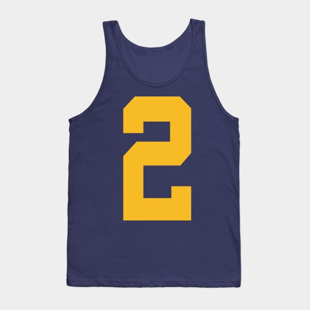 Team Number 2 Tank Top by colorsplash